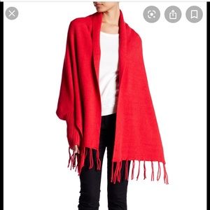 HYFVE dolman sleeve fringe trim cardigan